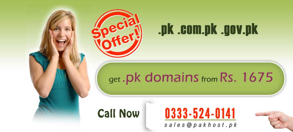 PK Domains from Rs. 1700 only